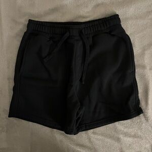 Black Men’s Fleece Short
